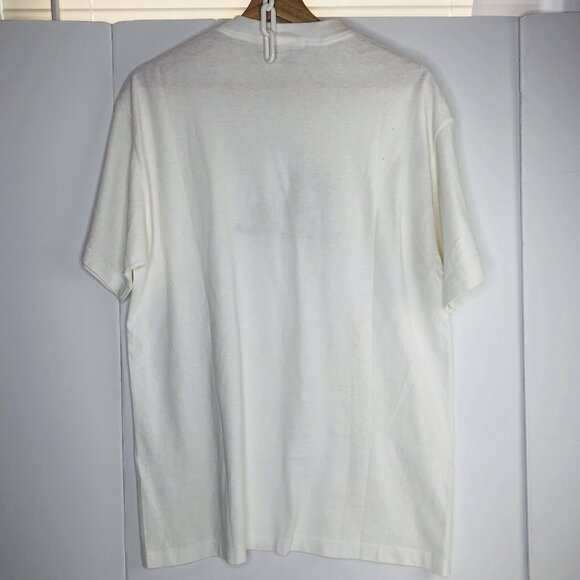 Vtg Grits Women Embroidered Girls Raised In The South Sz L Single Stitch T Shirt - Picture 7 of 10
